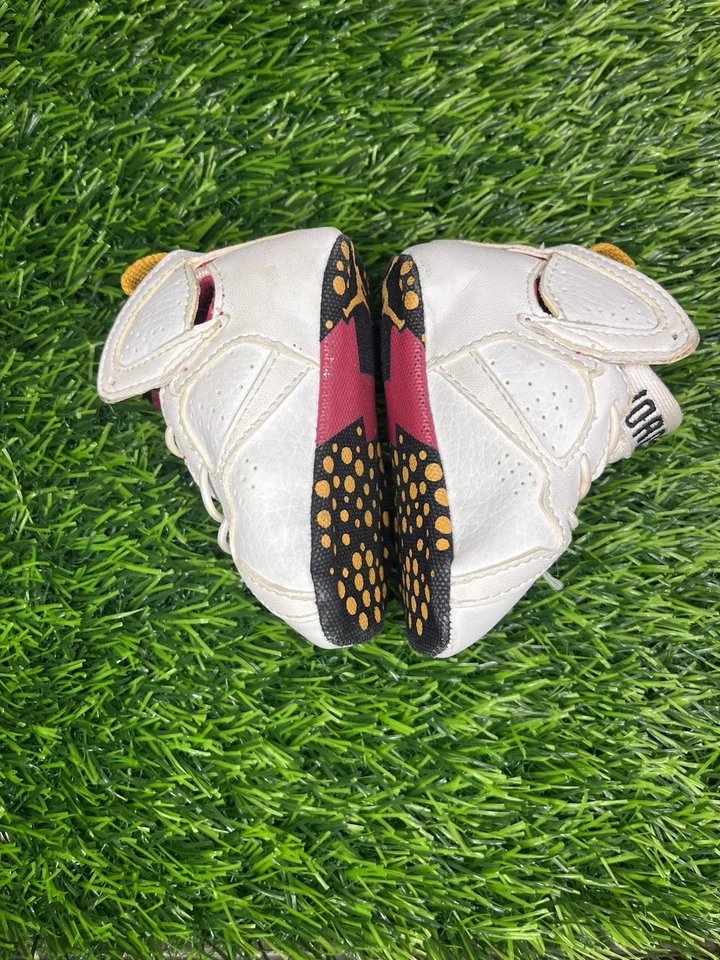 2005 Nike Air Jordan 7 Retro Bebé Infante Parte Infante Parte Infante Zapatos de Cuna Talla 1C Usados Foto 3 de 4