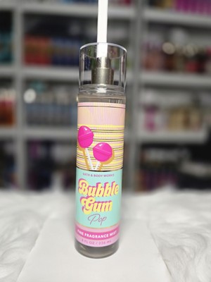 NEW BATH & BODY WORKS BUBBLE GUM POP FINE FRAGRANCE MIST SPRAY, 8