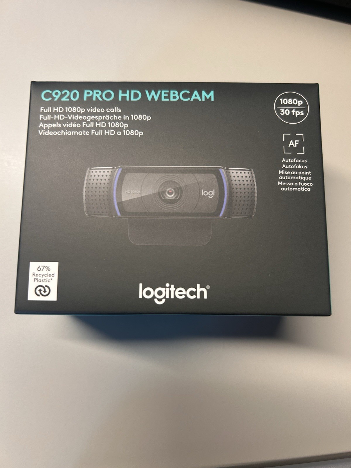 Logitec C920 Pro HD Webcam USB