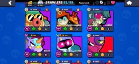 85K TROPHY | 81 MAX BRAWLER | 40 HYPER | 92/99 | 7 LEG | 6 MYTHIC | Android&Ios