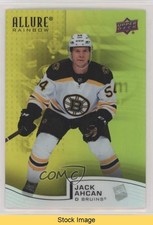 2021-22 Upper Deck Allure Rainbow Yellow Green Jack Ahcan #R-9 READ 0t02