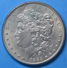 1885-P $1 Morgan Dollar - Raw AU - See Pictures