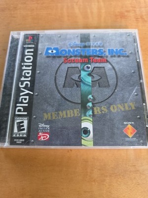 Monsters, Inc.: Scream Team (Sony PlayStation 1, 2001) Complete Cib 