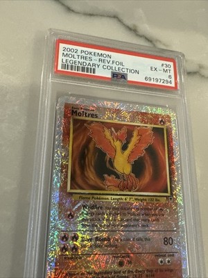 Moltres 2002 Pokemon Legendary Collection 30/110 Reverse Holo Foil