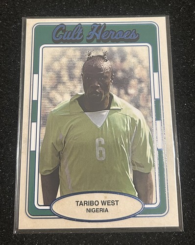 Taribo West - 2025 Futera Unique - Nigeria - Cult Heros - /10