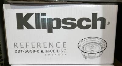Klipsch CDT-5650-C II In-Ceiling Speaker - White (Each)