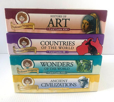 Professor Noggin Card Game Lot - Art, Countries, Wonder, Ancient Civilizations