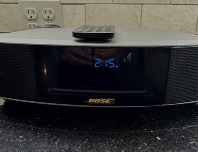 Bose Wave Music System IV AM/FM Radio & CD Player Silver And Black