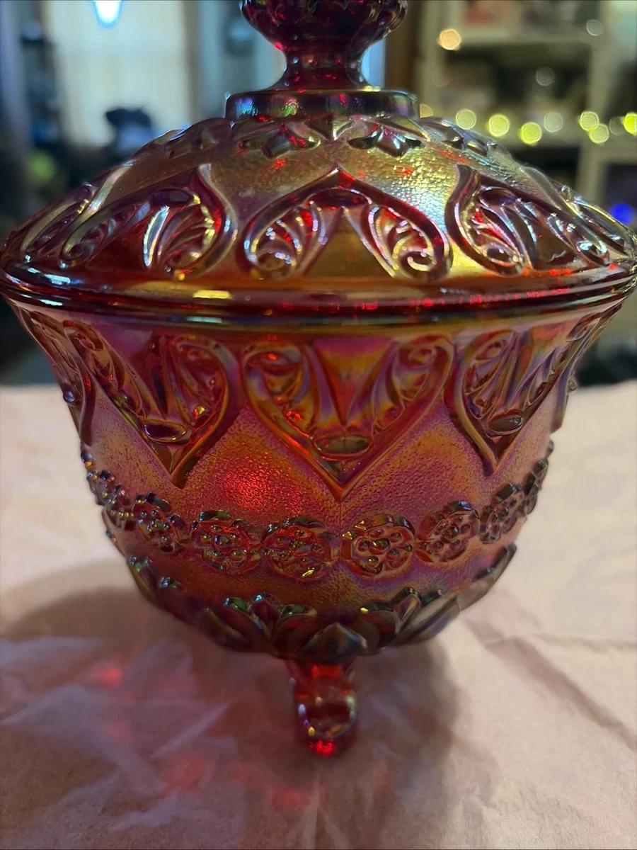 fenton carnival glass candy dish products for sale | eBay