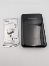 Polaroid Zip Mobile Photo Printer Black Zink Zero Ink Instant Photo + New Paper