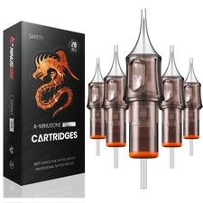 20 Assorted Tattoo Cartridge Needles Mixed Size 12 Standard 20Pcs-12RL RS