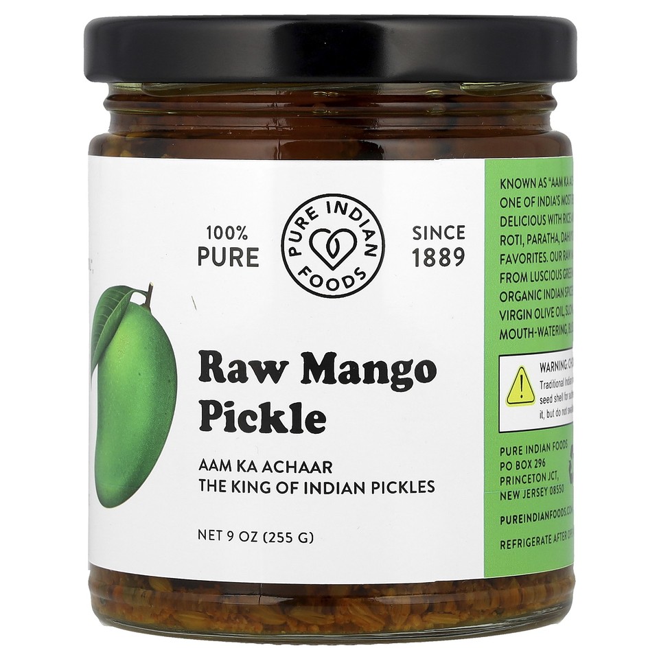 Raw Mango Pickle , 9 oz (255 g)