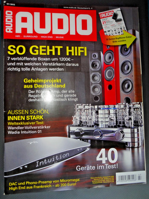 AUDIO 7/13, DENON AVR X 4000,CAYIN MT 34l,DAC 11,WADIA INTUTION 01,DALI EPICON 2