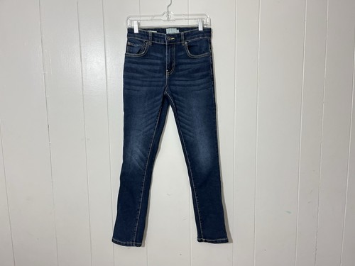 Lucky Brand Youth Authentic Skinny Adjustable Waist Blue Jeans Size 14 - Picture 1 of 12