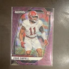 2025 Panini Prizm Draft Picks Football Purple Jihaad Campbell #3