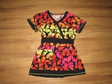 Koi By Kathy Peterson Scrub Top Women's Small