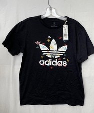 Adidas Black Shirt Youth XL New With Tags Free Shipping