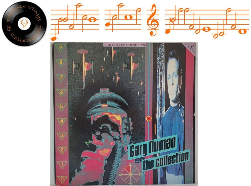 Gary Numan The Collection Vinyl LP A1 B1 C1 D1 Pressing - VG+