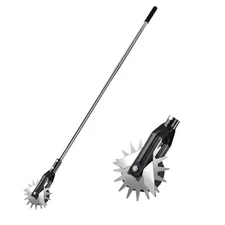 Wheel Rotary Edger Lawn Tool, Grass Edge Trimmer, Sidewalk Manual Lawn Edger,...