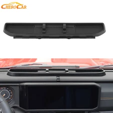 Center Dash Tray Storage Box Console Organizer Black for Jeep Wrangler JL JT 24+