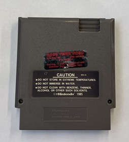 Sistema Nintendo Wrath of the Black Manta NES con caja sin manual probado