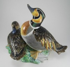 Herend Porcelain Baikal Teal Ducks, 15346 - C...
