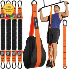 Pull up Assistance Bands Set 4 Heavy Duty Resistance Bands Adjustable