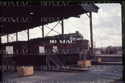 WESTERN PACIFIC-WPRR. EMD GP40-2 #3511. UP ELA YARD(CA). 3 Original Slides 1972.