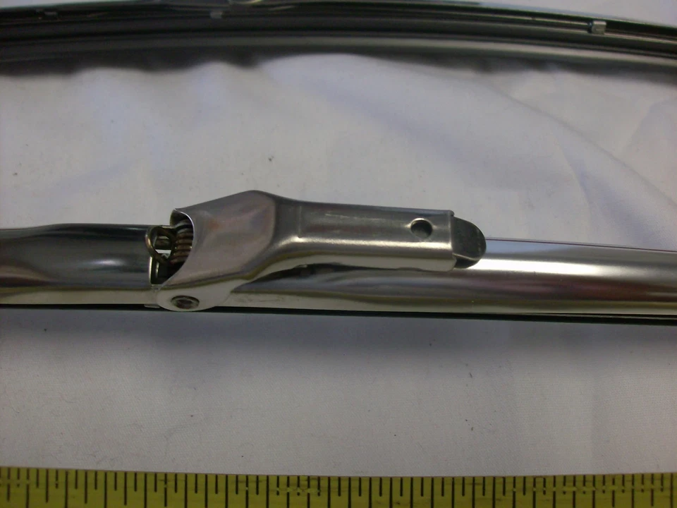 LIMPIAPARABRISAS 15 PULGADAS ACABADO ACERO INOXIDABLE GM CARS 1967 1968 1969 1970 1971 1972 Foto 2 de 2