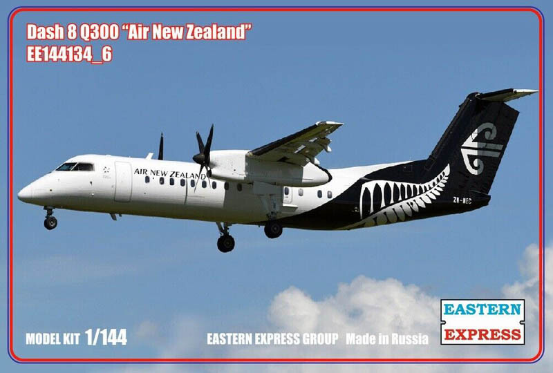 Eastern Express 1/144 Bombardier Dash 8 Q300 Air New Zealand Model