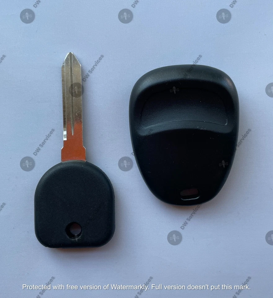 NEW! GM keyless entry remote FOB LHJ011 & NON Transponder KEY Chevy GMC Cadillac - Image 4 of 4