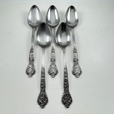  Versailles Stainless Soup Spoons Flatware Merchandise Service Japan 5Pc Set