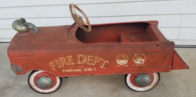 fire engine pedal car for sale
