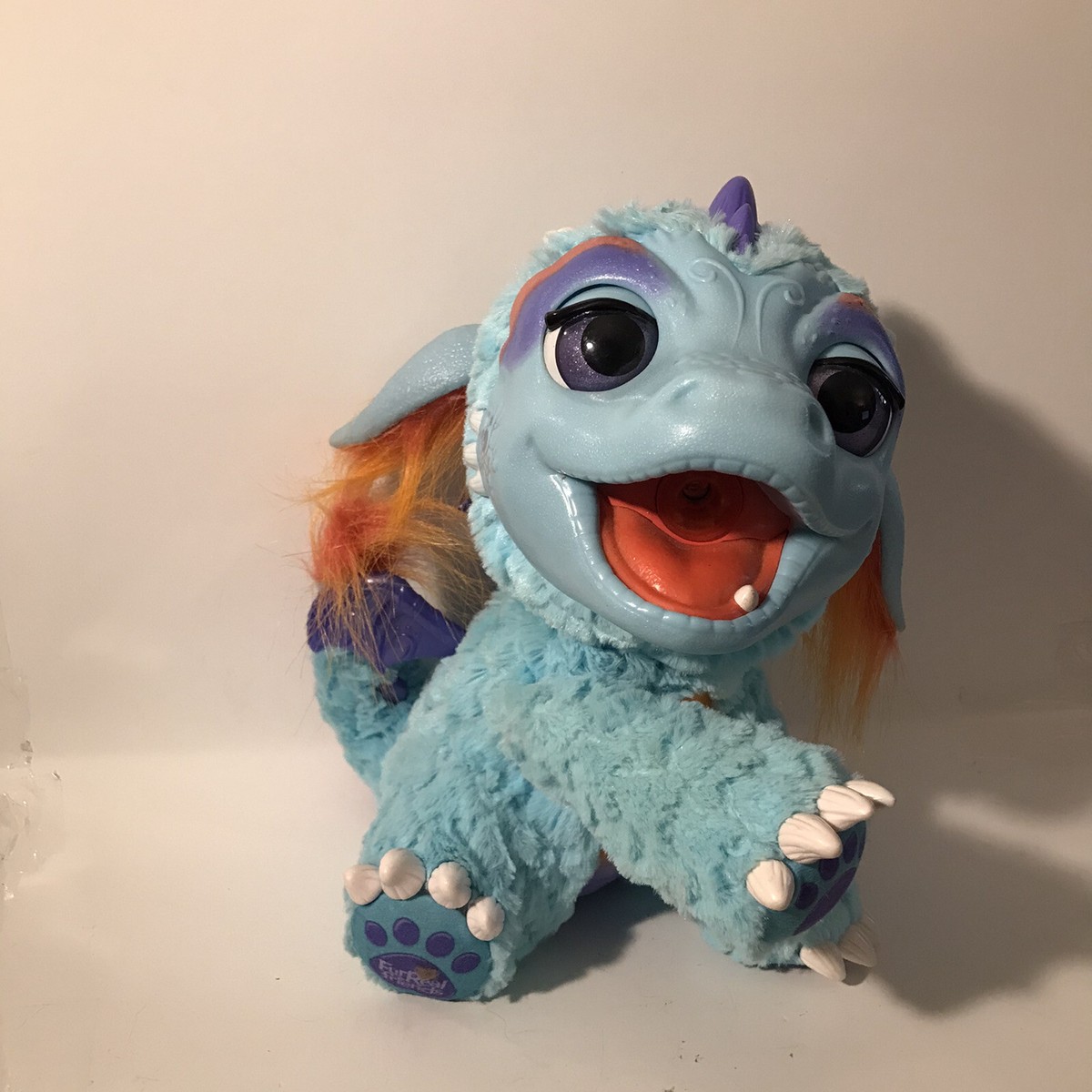FurReal Friends Torch My Blazin Dragon Blue Animated Interactive