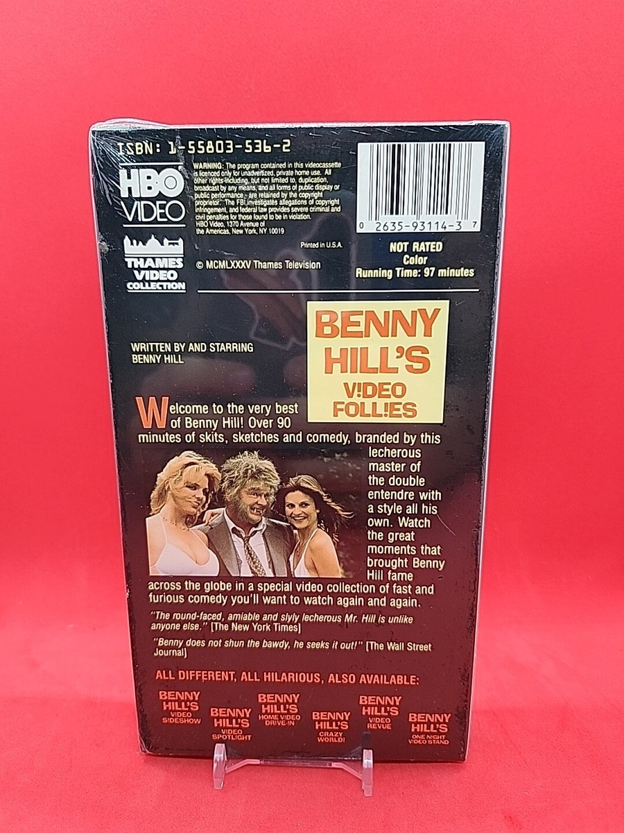 その他 Benny Hill: Video Follies [VHS] Benny Hill Video Follies (VHS) NEW Factory Sealed