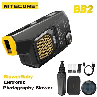 NITECORE BlowerBaby BB2 Electronic Photography Blower Air Blow Lens Cleaning Kit