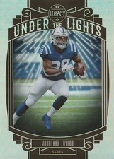 2021 Panini Legacy Jonathan Taylor Under the Lights Silver Optichrome #UL-JT