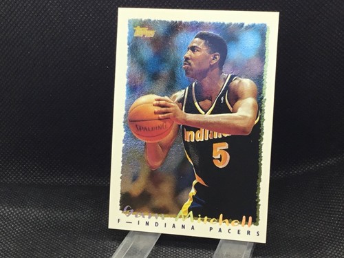 1994 Topps Basketball Spectralight Sam Mitchell #377