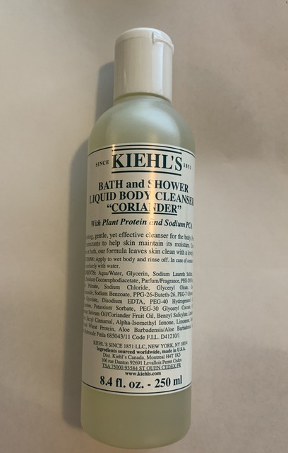 kiehl's shower oil