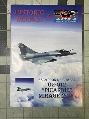 ASTRA DECALS  Picardie Mirage 2000 Escadron De Chasse Set # ASD4810 1/48 Scale
