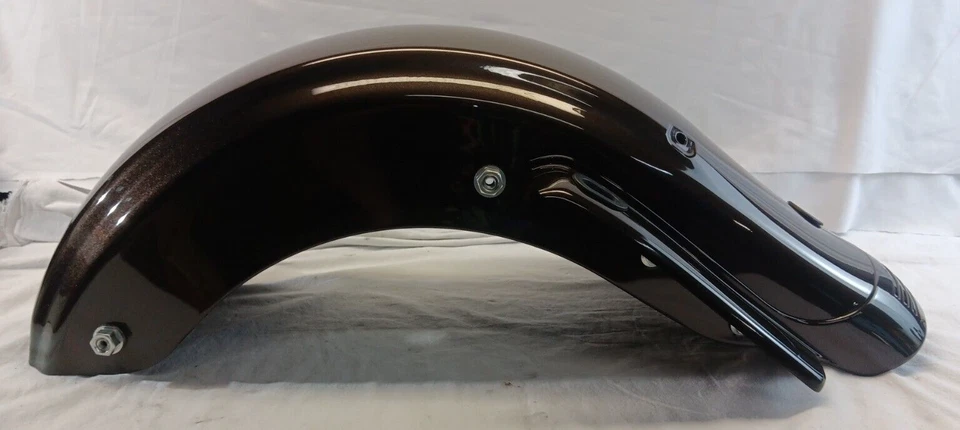 GUARDABARROS TRASERO HARLEY DAVIDSON GENUINO 17 TOURING-SUMATRA MARRÓN 59500069 59739-09 Foto 4 de 4