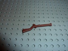 LEGO Minifig Gun Musket Redbrown Réf 2561 Set 6253/6243/7785/10210/6242/6239...