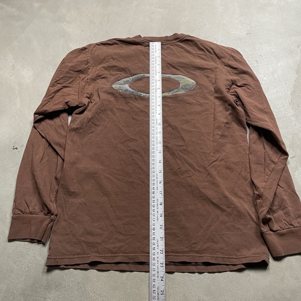 90s OAKLEY スノボウェア y2k software 上下セット Vintage Oakley Software T Shirt S 90s Y2K Long Sleeved Faded