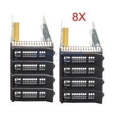 8X 2.5" SAS SATA HDD Drive Tray Caddy for Lenovo ThinkSystem SR650 SR550 SR630