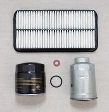 Toyota Estima Emina Lucida Oil, Air & Fuel Filter Kit (105mm) - OE Specification