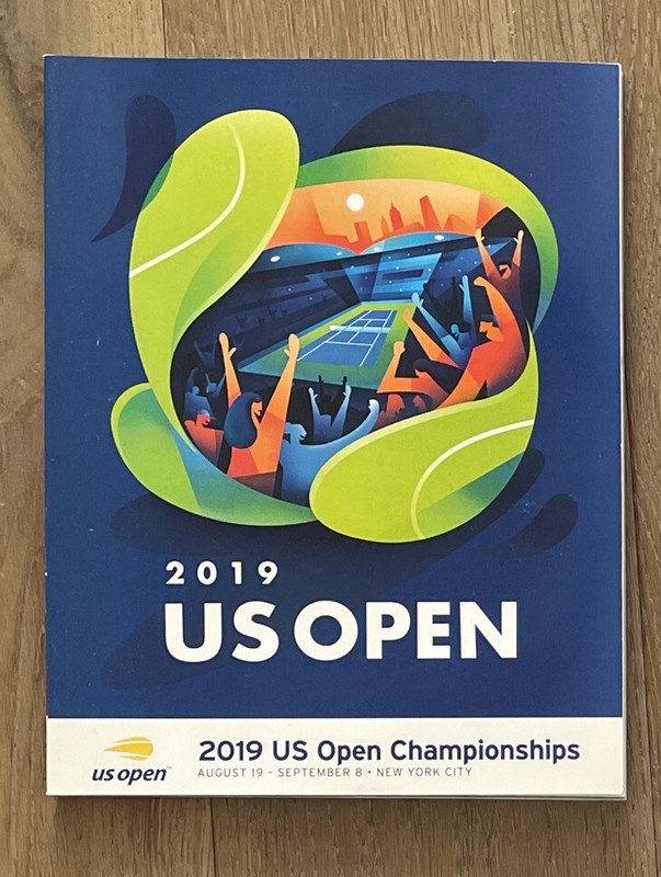 2019 US OPEN Tennis Championships Guide, Brand New~collectible