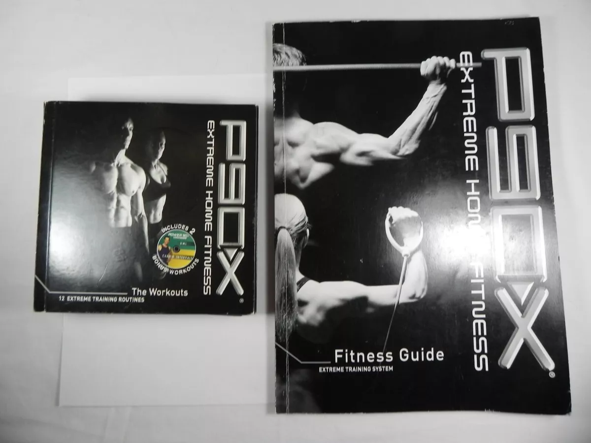 Beach Body Workout P90x Extreme Home Fitness DVD Set With Book No