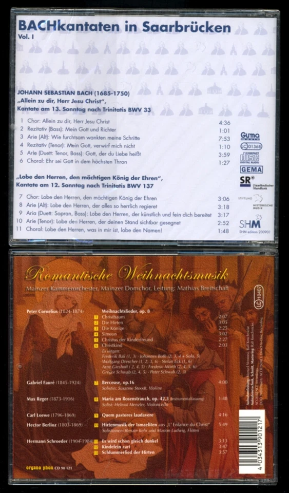 Klassik-CD-Konvolu★5 Disks★BACH★BEETHOVEN★BERLIOZ★CHOPIN★CORNELIUS★LISZT★REGER…! - Bild 3 von 4