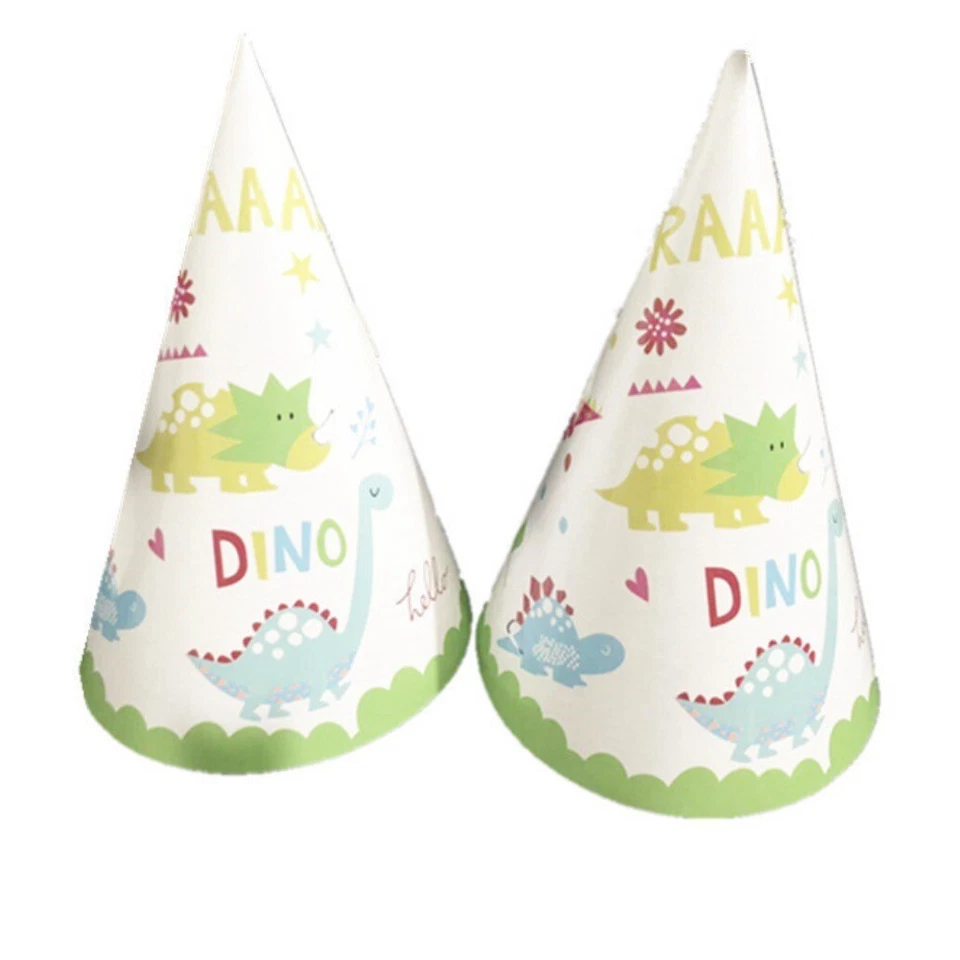 Suministros temáticos de dinosaurios de fiesta para 10 niños vajilla niño tela conjunto de pancartas Foto 4 de 4