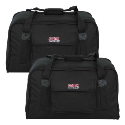 Gator GPA-TOTE10 Speaker Tote Bag for Compact 10'' Cabinets 2-Pack